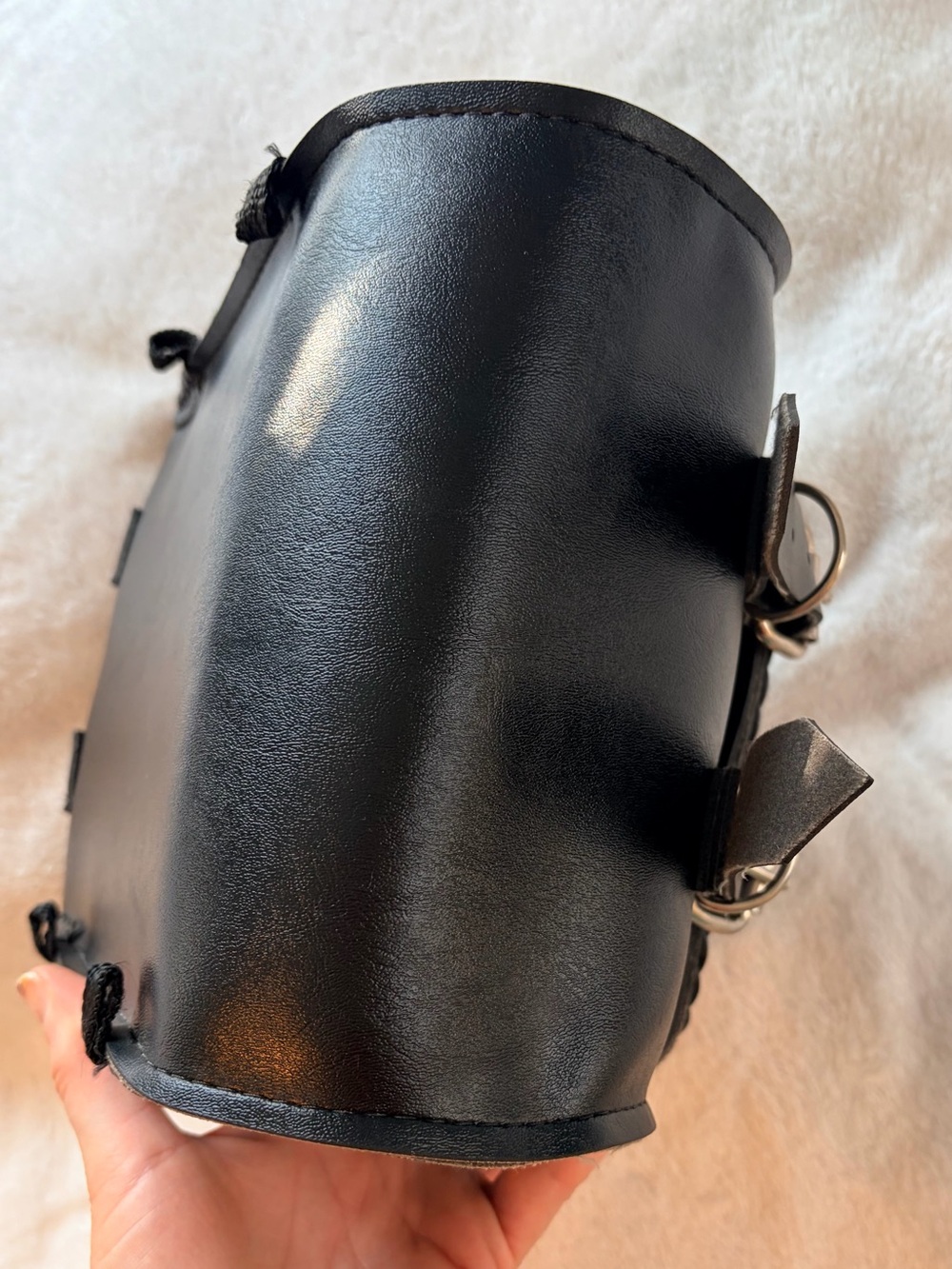 Willie & Max Braided Series Sissy Bar Leather Bag - Picture 4 of 10